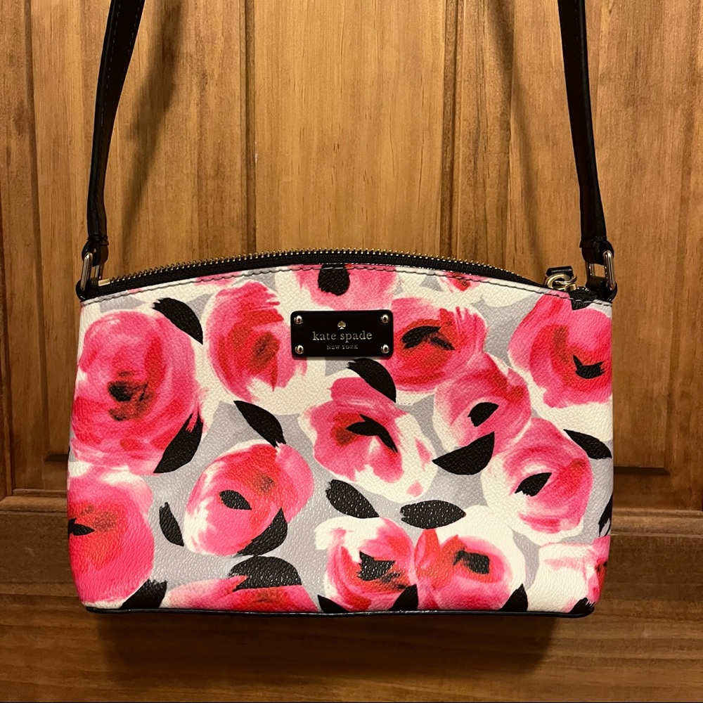 Kate Spade floral crossbody